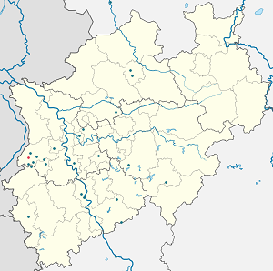 Әрбір қолдаушы үшін маркерлері бар Brüggen картасы