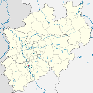 Map of Nippes with markings for the individual supporters
