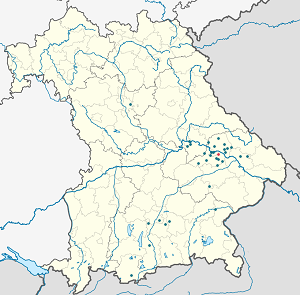 Karte von Straubing mit Markierungen für die einzelnen Unterstützenden