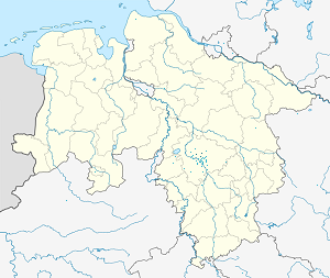Karte von Langenhagen mit Markierungen für die einzelnen Unterstützenden