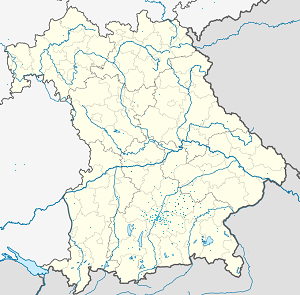 Map of Erding with markings for the individual supporters