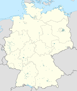 Karte von Deutschland mit Markierungen für die einzelnen Unterstützenden
