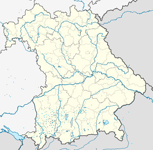 Map of Ostallgäu with markings for the individual supporters