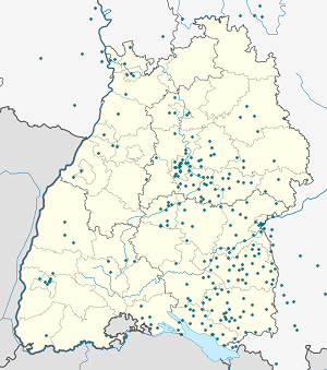 Map of Ingoldingen with markings for the individual supporters