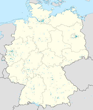 Karte von Deutschland mit Markierungen für die einzelnen Unterstützenden