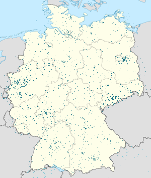 各サポーターのマーカーが付いた Deutschland の地図