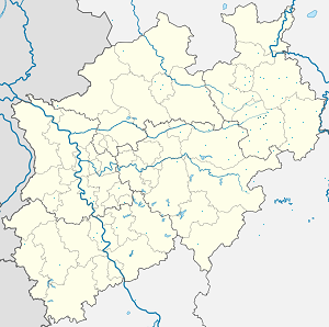 Karta över Paderborn med taggar för varje stödjare