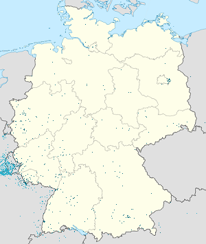 Saksa kartta tunnisteilla jokaiselle kannattajalle