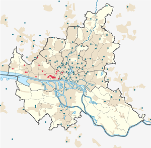 Карта Альтона с тегами для каждого сторонника