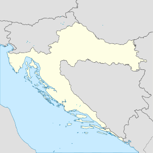 Karte von Gespanschaft Primorje-Gorski kotar mit Markierungen für die einzelnen Unterstützenden